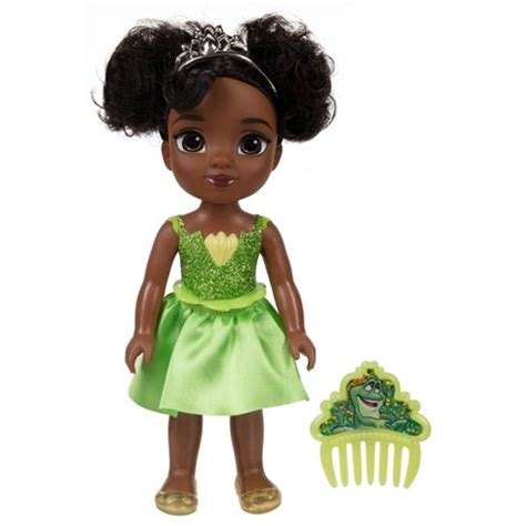 Disney Princess Tiana Baby Doll With Baby Bottle Tiara ...