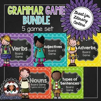 Grammar Games - Nouns, Verbs, Adjectives, Adverbs | Adverbs, Grammar ...