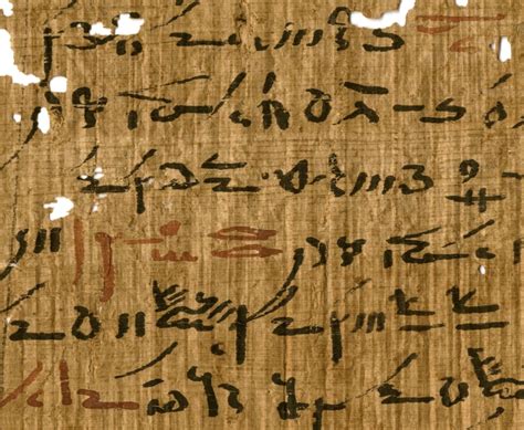 Red and black ink from Egyptian papyri unveil ancient writing practices