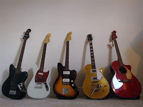 My grunge-inspired guitar collection : r/grunge