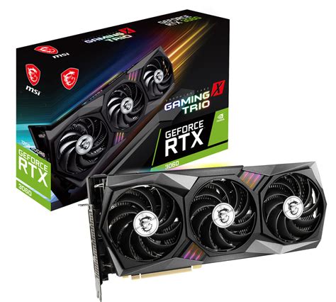 MSI GeForce RTX 3060 Gaming X Trio 12G Review - Introduction & Closer look