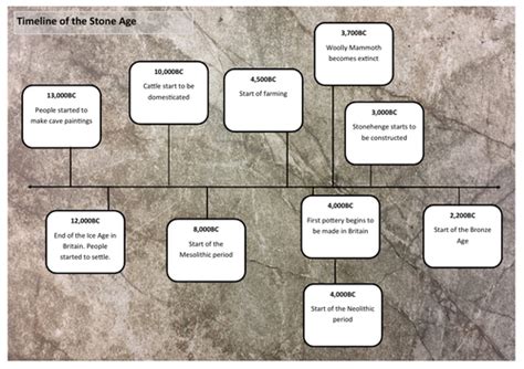 Stone Age Timeline