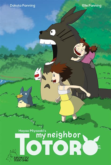 My neighbor totoro movie poster - lanasign