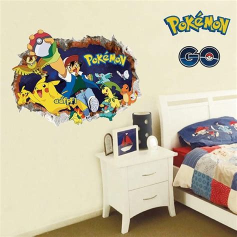 Pokémon Wall Decals | Pokemon wall decals, Kids room wall, Wall decals