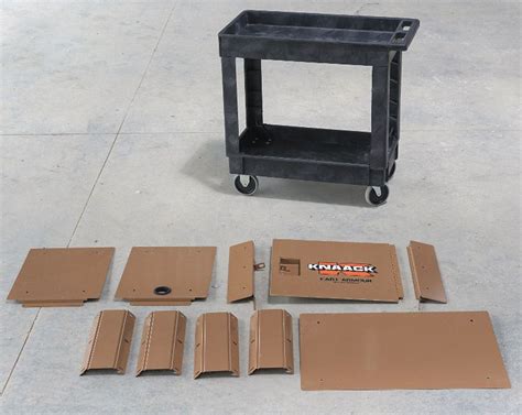 KNAACK, For 25 7/8 in Cart Wd, Tan, Utility Cart - 480Z93|CA-01 - Grainger