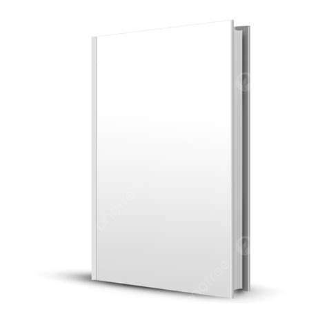 Book Mockup Blank Cover Transparent Vector P, Blank Book Mockup Free ...