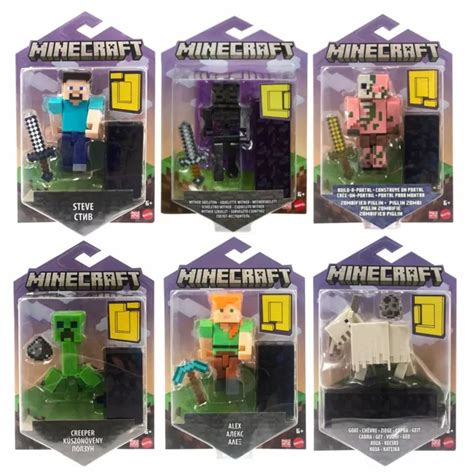 MINECRAFT CORE ACTION Figures - Choose Your Favorite! £13.50 - PicClick UK