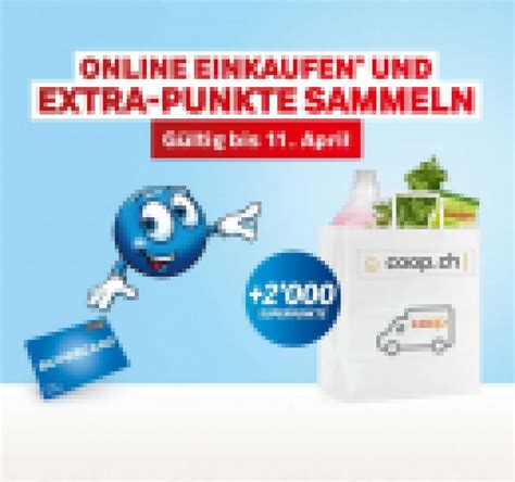 Seulement aujourd'hui chez coop.ch: 2000 super points à partir d'un ...