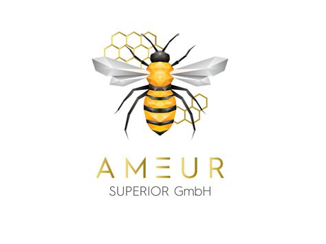 Ameur Logo Design - Honey bee Logo design by Tayyab Younas on Dribbble