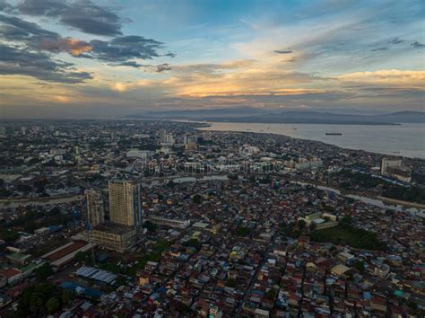 Cityscape: Davao City in Mindanao, Philippines. Stock Photo - Image of ...