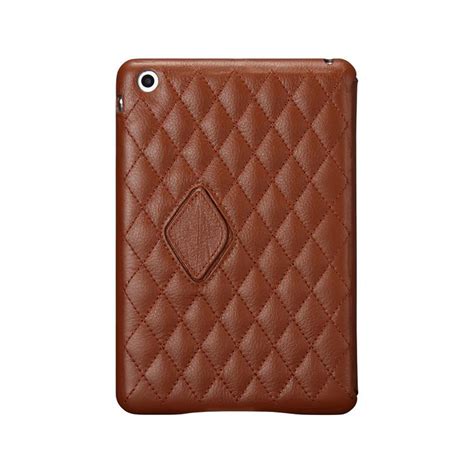 Quilted Genuine Leather Smart Cover Case // iPad Mini (Black) - Jison ...