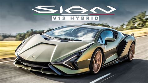 NEW Lamborghini Sian FKP 37: 808 hp, V12 Hybrid Supercar - First Drive ...