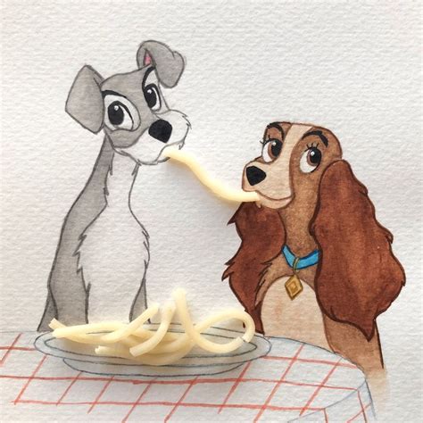 Heartwarming Moment: Lady and the Tramp's Iconic Spaghetti Scene