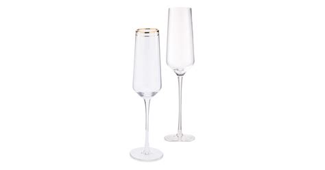 4 Pack Champagne Glasses - ALDI UK