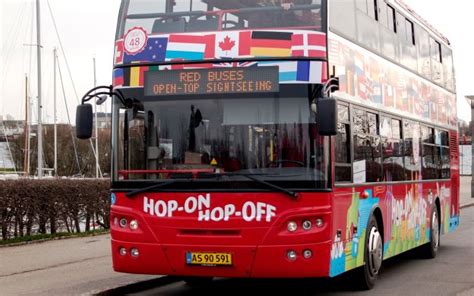 Red Sightseeing Copenhagen: Hop-On, Hop-Off Bus Tour with Boat Ride