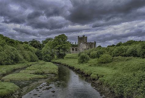 Tintern Abbey landscape stock photo. Image of british - 21341066