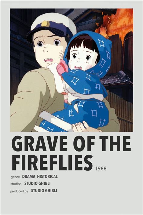 Grave of the fireflies poster – Artofit