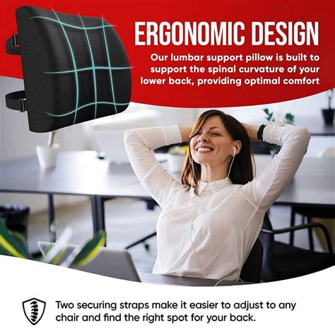 * Seat Cushion Lumbar Support Pillow for Office Chair SALE