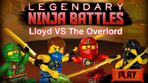 Ninjago Lloyd Vs Overlord