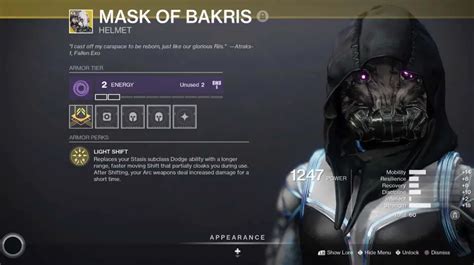 How to get Mask of Bakris in Destiny 2