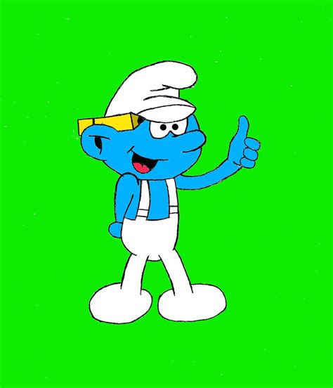 Handy Smurf by Tevyboi on deviantART