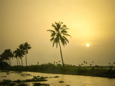 Backwaters of Alleppey Aka Alappuzha in Kerala Stock Image - Image of ...