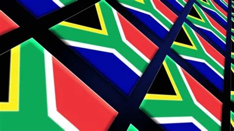 South Africa Flag Animated Background 3d... | Stock Video | Pond5