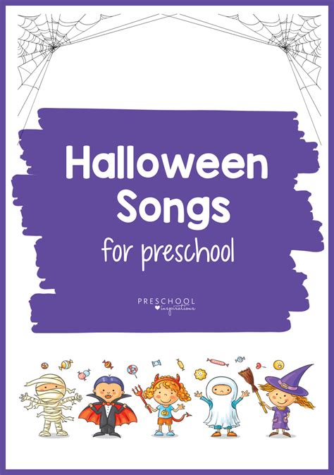 The Best Halloween Songs for Kids - Preschool Inspirations