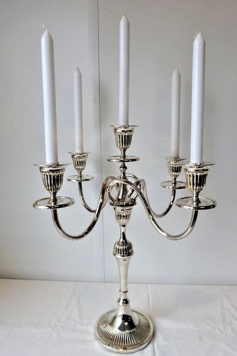 Candlestick (1) - Silver-plated - Early 20th century - Catawiki