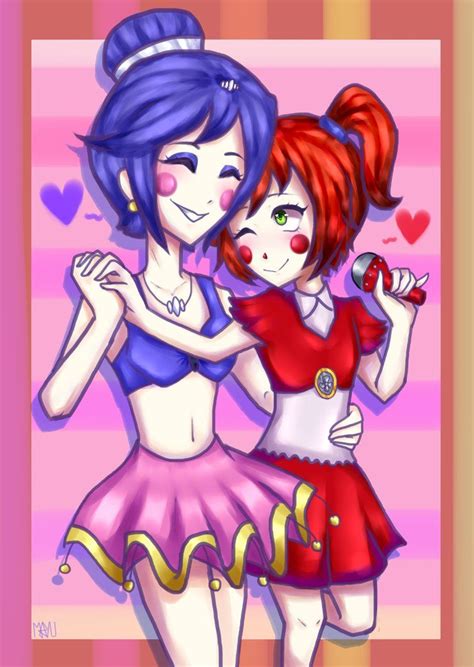 Baby X Ballora Art Trade By Mayu On