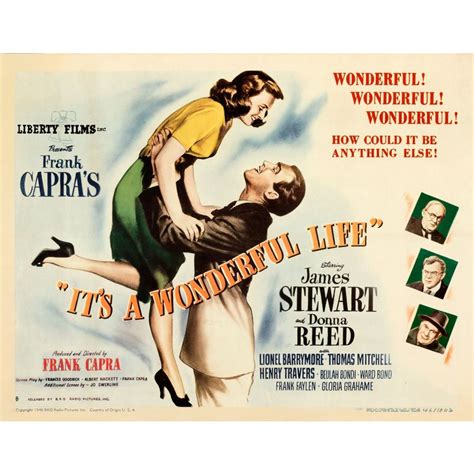 "It's a Wonderful Life" 1946 Movie Poster on Paper - Rare Collectibles TV