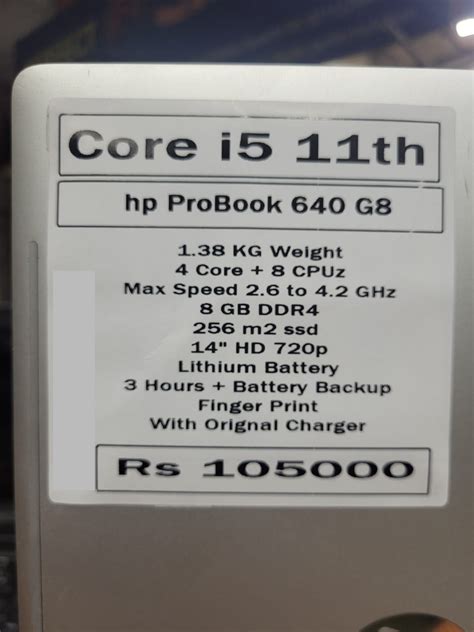 hp probook 640 g8 ci5 11th generation -1