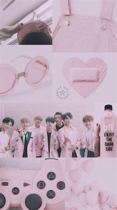 Iphone Aesthetic Tumblr Lockscreen Pink Wallpaper Hd - bmp-name