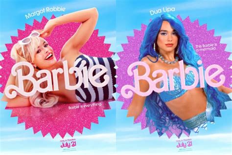 Barbie Posters Reveal the 24 Characters for the Upcoming Movie | Darcy