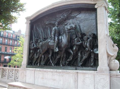 54th Massachusetts Memorial on the Boston Common | Gettysburg Daily