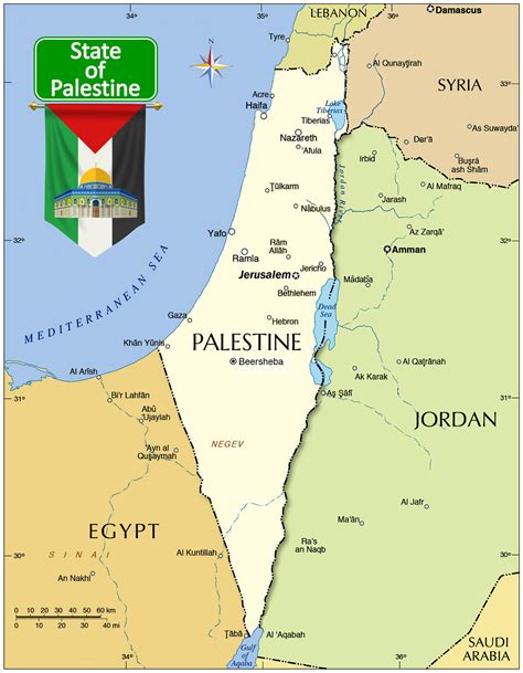 Palestine-map by IBN-ELKARMEL on DeviantArt