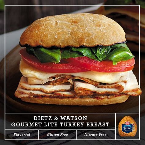 Dietz & Watson Gourmet Lite Turkey Breast: Calories, Nutrition Analysis ...