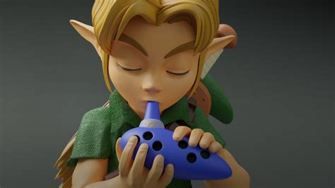 Ocarina Of Time Young Zelda