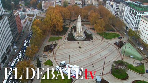 Así es la nueva plaza de España que Madrid estrena hoy