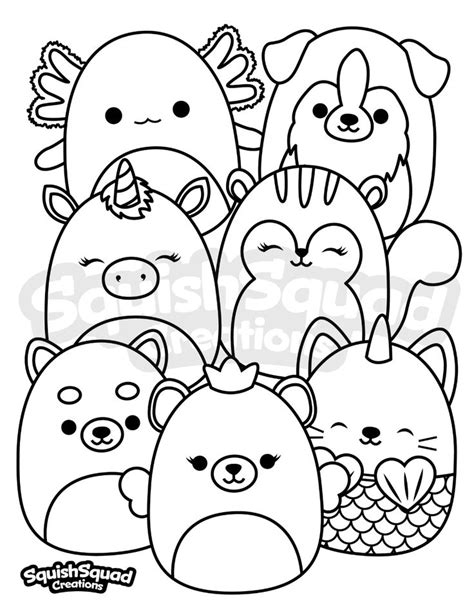 Pin on Squishmallow Coloring Pages