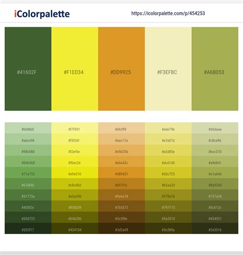 42 Green Color Schemes | Curated collection of Color Palettes