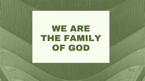 Family of God – South Franklin church of Christ