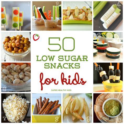 50 Low Sugar Snacks for Kids - Super Healthy Kids