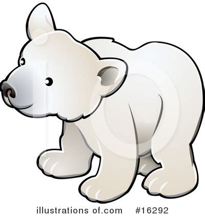 Polar Bear Clipart #16292 - Illustration by AtStockIllustration