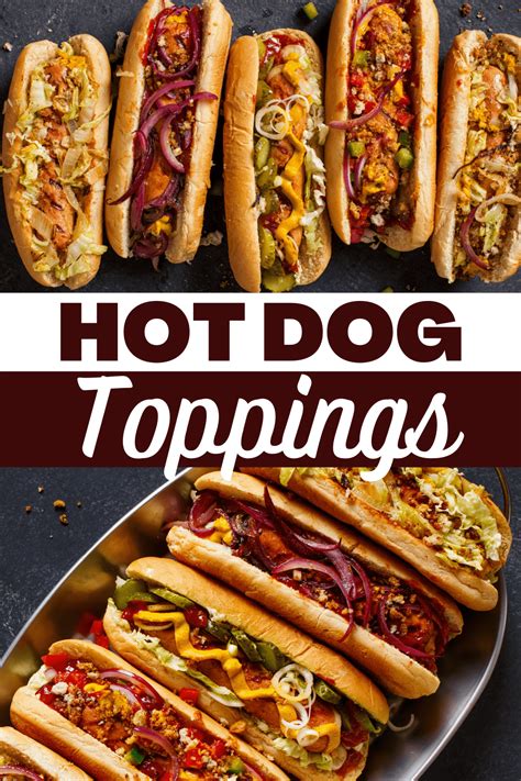 25 Best Hot Dog Toppings - Insanely Good