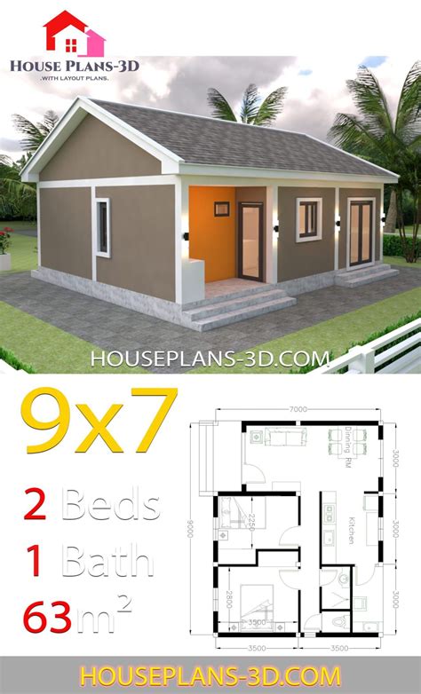 Gable Roof House Plans