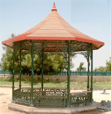 Green Ridge Cast iron Gazebo - Classic Art Restoration