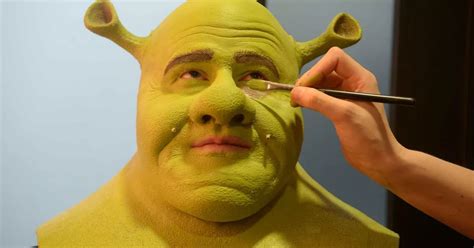 Shrek Makeup Prosthetics | Saubhaya Makeup