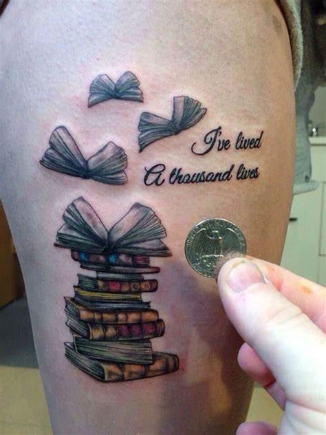 Book Lover Tattoos