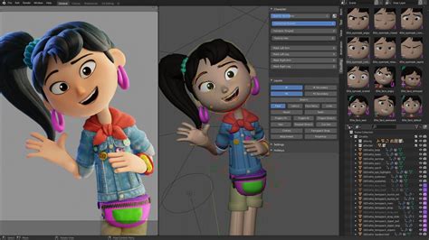 Ellie - Character Rig - Blender Studio